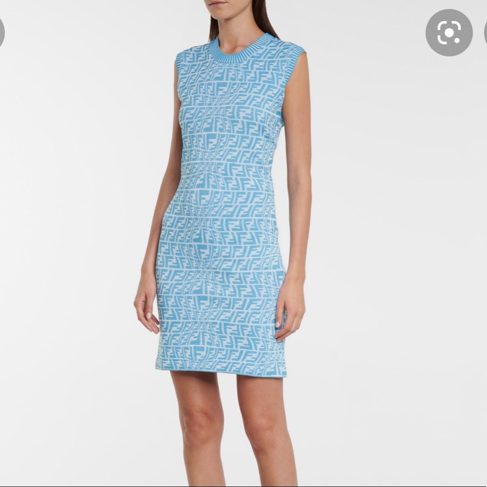 Blue Fendi Dress Rare Find 🔥
